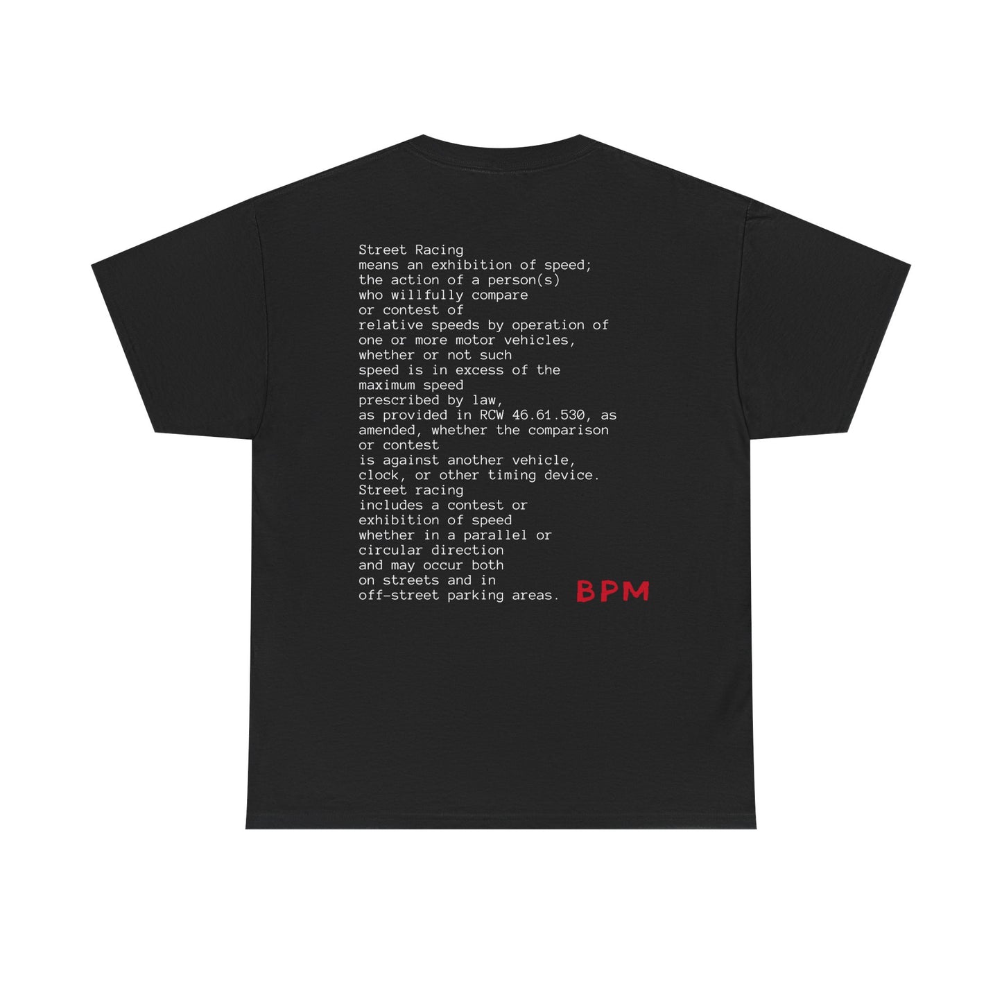 Street Racing Restricted Oversized Tee