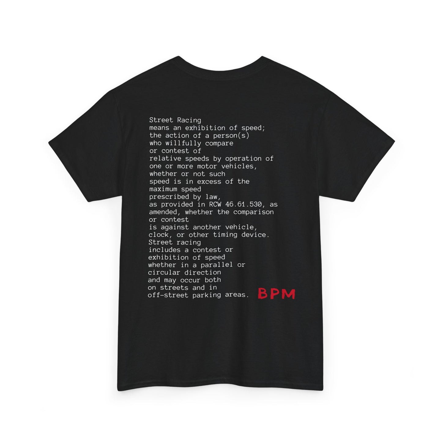 Street Racing Restricted Oversized Tee